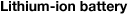 Lithium-ion battery