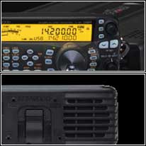 Separate LCD control panel with speaker