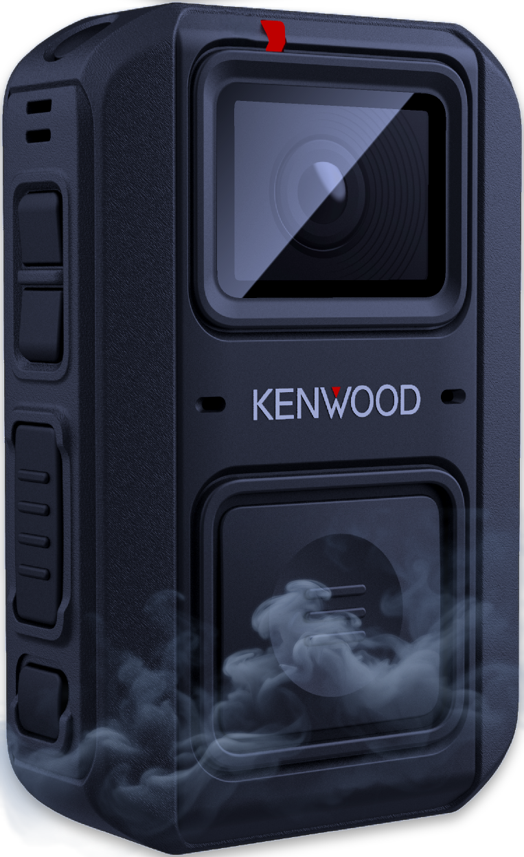 KENWOOD body camera close-up
