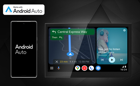 Works with Android Auto
