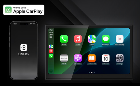 Works with Apple CarPlay