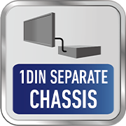 1DIN SEPARATE CHASSIS